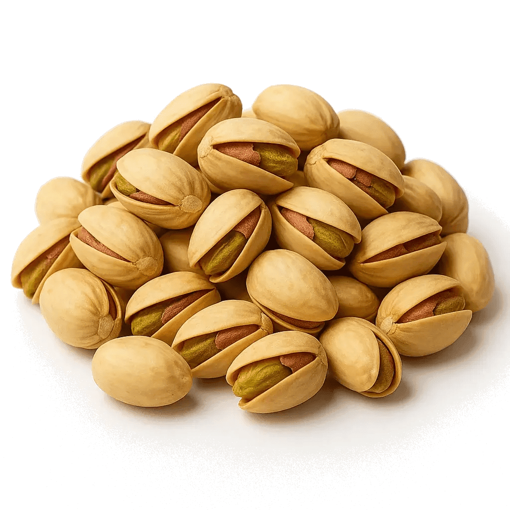 Pražené solené pistácie