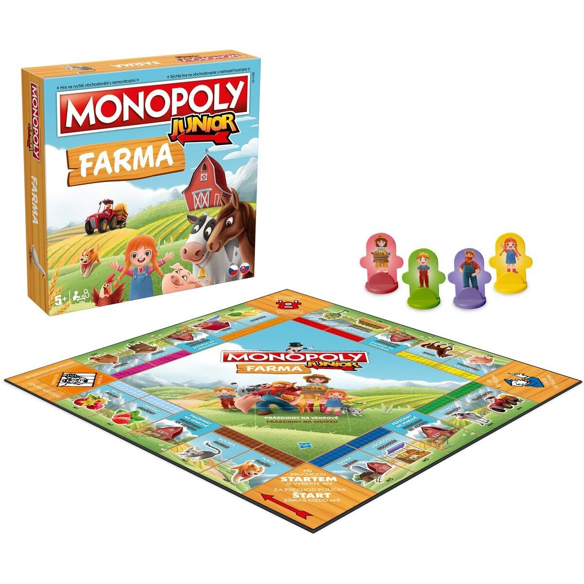 Monopoly Junior Farma Spoločenská hra