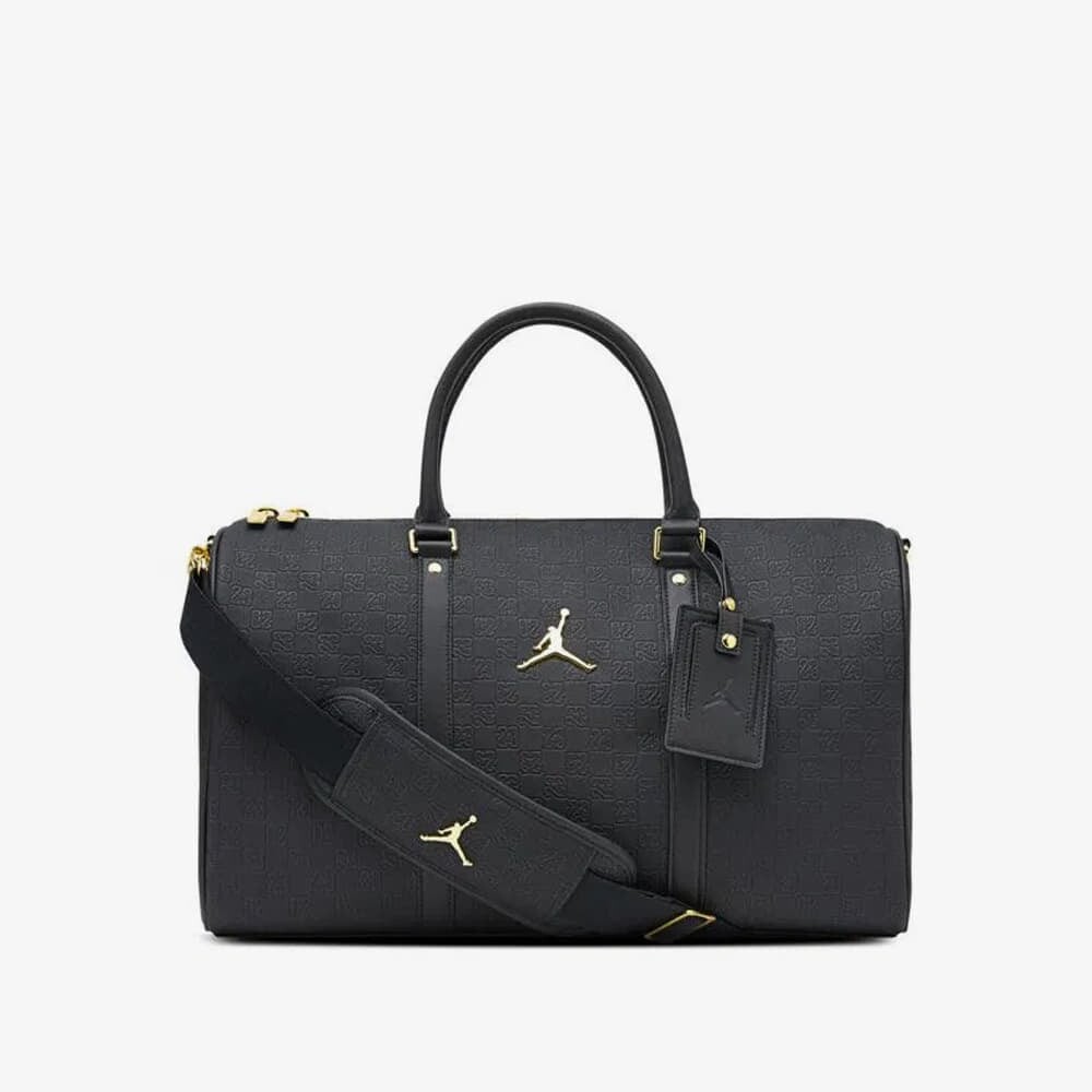 Taška Jordan Jam Monogram Duffle Bag Black/ Gold M