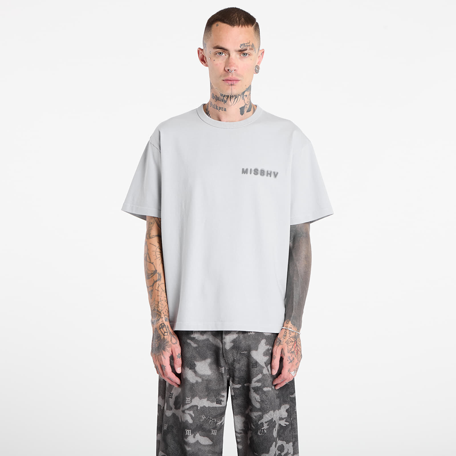 Tričko MISBHV Community T-Shirt Light Grey XL