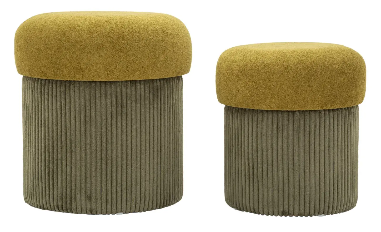 Sada 2 ks taburetů ASPEN zelená