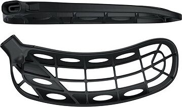 Fat Pipe Flat Jab PPH Coal Black na hranatú florbalku BEAT – ľavá