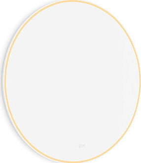 Nimco LED zrkadlo 100 cm okrúhle biele – dotykové s nastavením jasu a farby ZPB 28004RVX-05