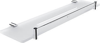 Nimco Polica 50 cm s ohrádkou do kúpeľne a sprchy – Bormo chróm