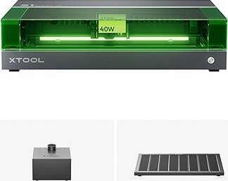 xTool S1, 40 W Dark All-in-one Kit – Class I