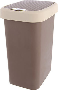 ORION Swing Odpadkový kôš 25 l výklopný hnedý UH