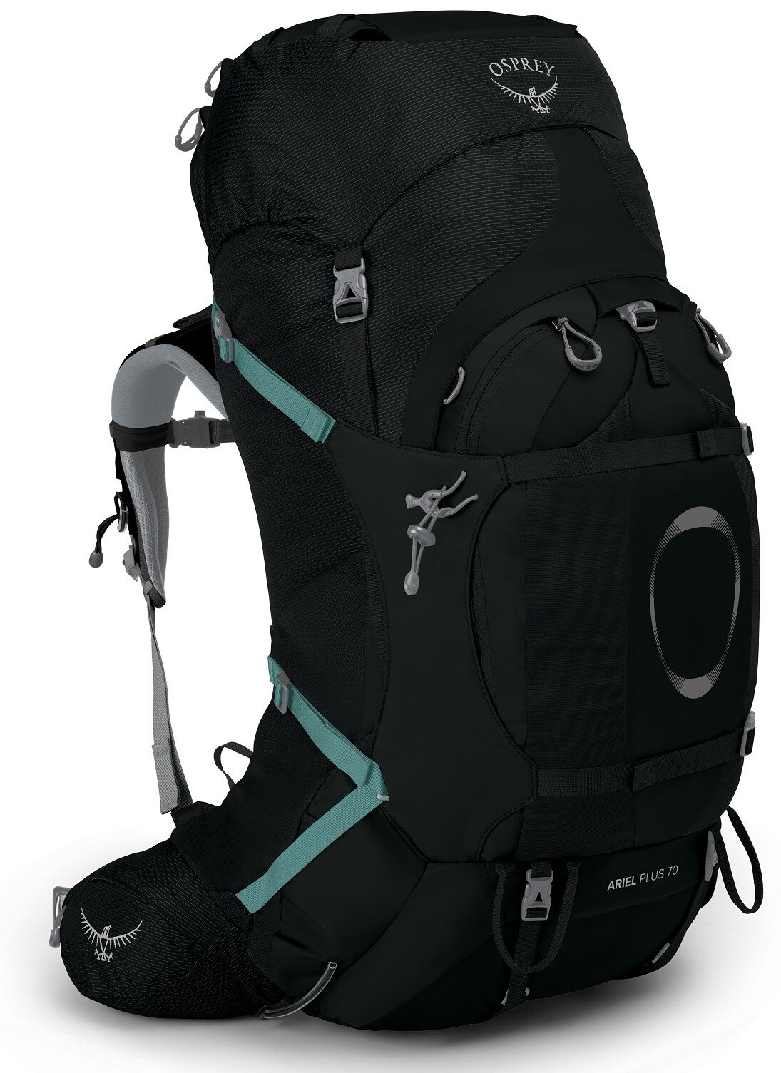 Osprey ARIEL PLUS 85 black Veľkosť: XS/S