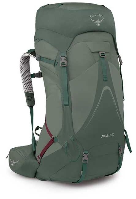 Osprey AURA AG LT 50 koserét/darjeeling spring gren Veľkosť: WXS