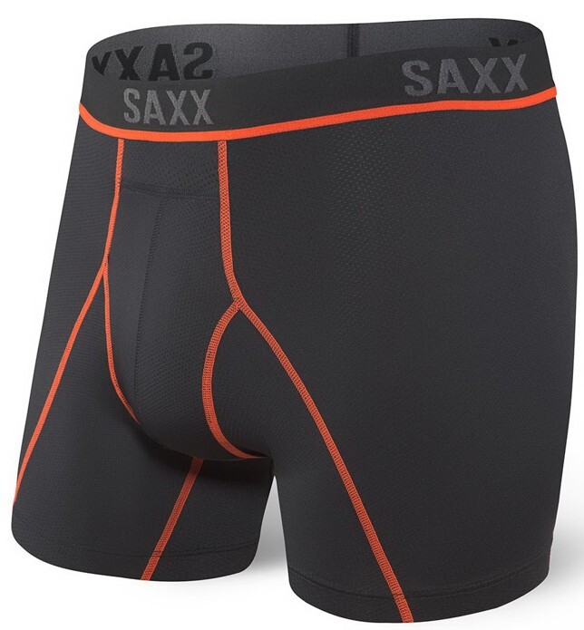 Saxx KINETIC LC MESH BB black/vermillion Veľkosť: S