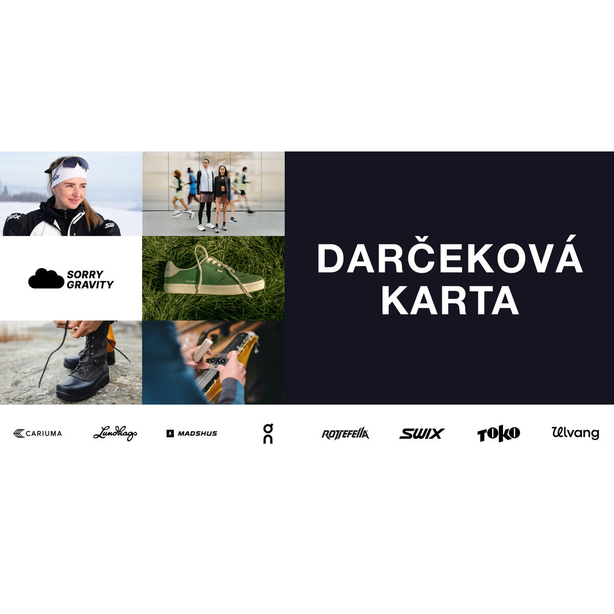 Darčeková karta v ľubovoľnej hodnote