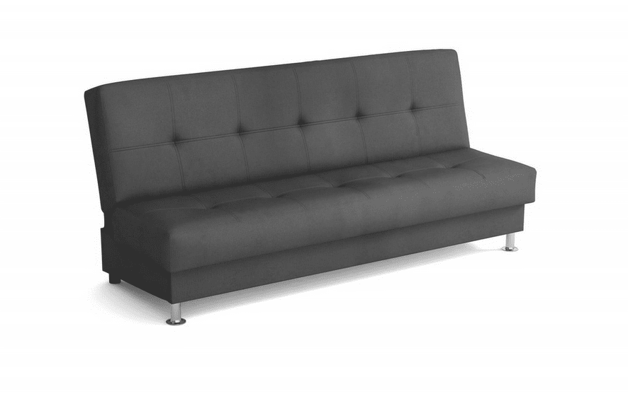 Rozkládací třímístná pohovka Dream 195 cm šedá