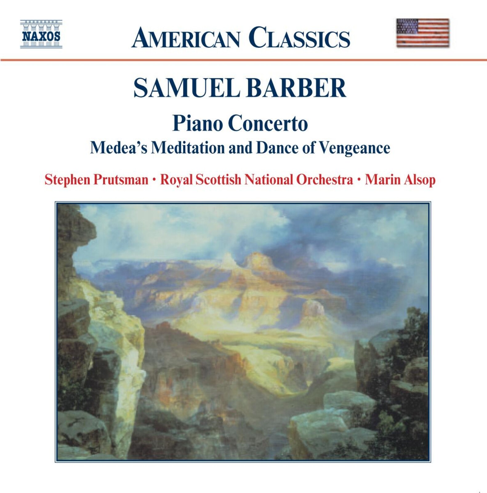SAMUEL BARBER: PIANO CONCERTO, MEDEA'S MEDITATION AND DANCE OF VENGEANCE