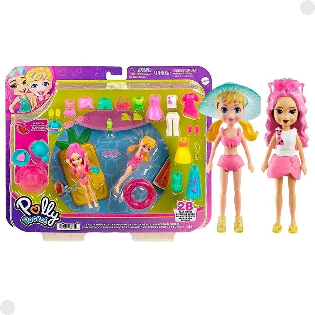 Polly Pocket Veľká sada oblečkov a doplnkov, viac druhov