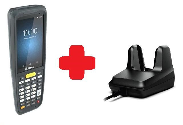 Zebra MC2700, 2D, SE4100, 3/32GB, BT, Wi-Fi, 4G, Func. Num., GPS, Android + cradle