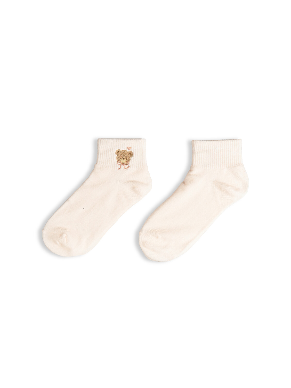 GATE Nízke ponožky s nášivkou