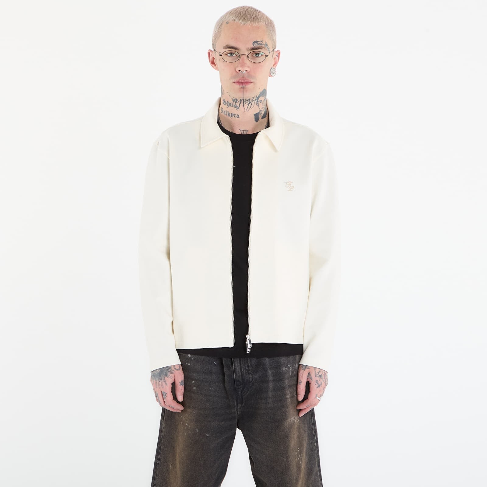 Bunda Filling Pieces Coach Jacket Logo Antique White XL