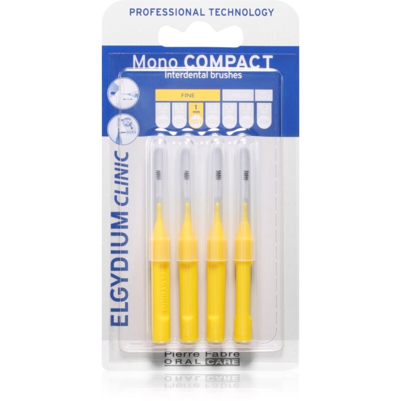 Elgydium Mono Compact medzizubné kefky 4 ks