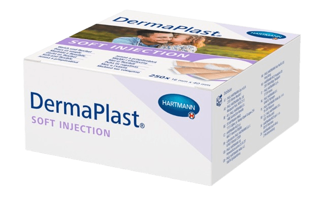 HARTMANN DERMAPLAST náplasti Soft Injection 16x40mm 250 ks