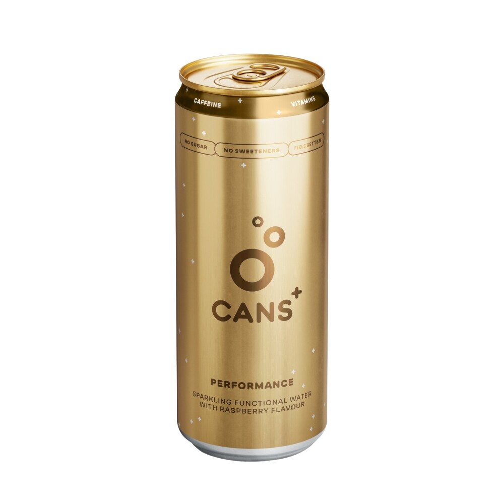 CANS funkčná perlivá voda PERFORMANCE 330 ml