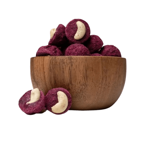 GRIZLY LYO čučoriedkové košíčky s kešu 125 g
