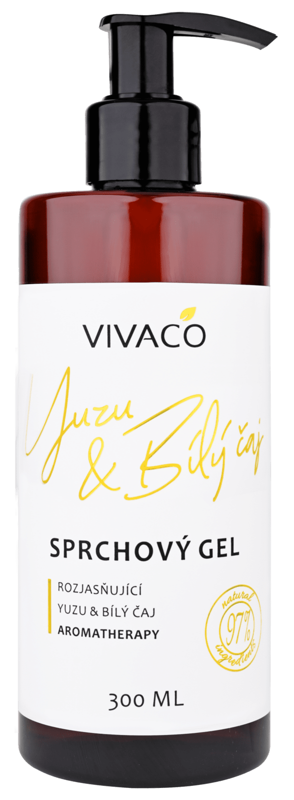 VIVACO Yuzu a biely čaj Prírodný sprchový gél 300 ml
