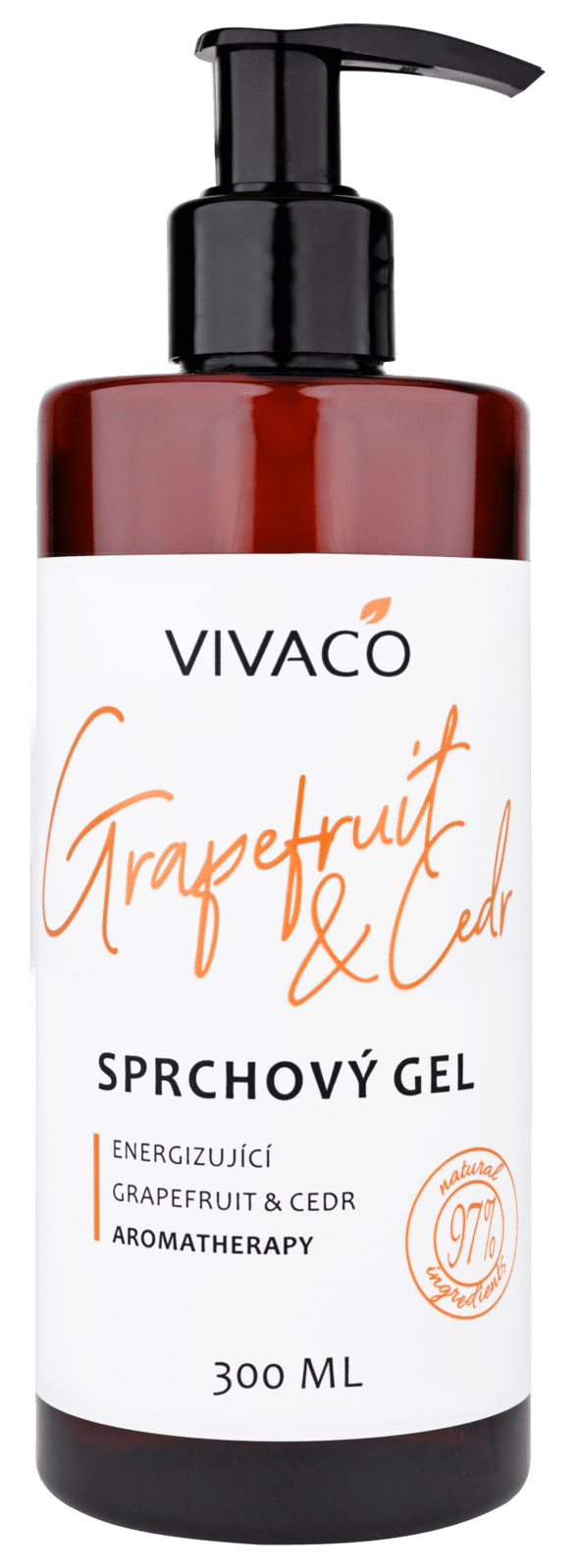 VIVACO Grapefruit a céder Prírodný sprchový gél 300 ml