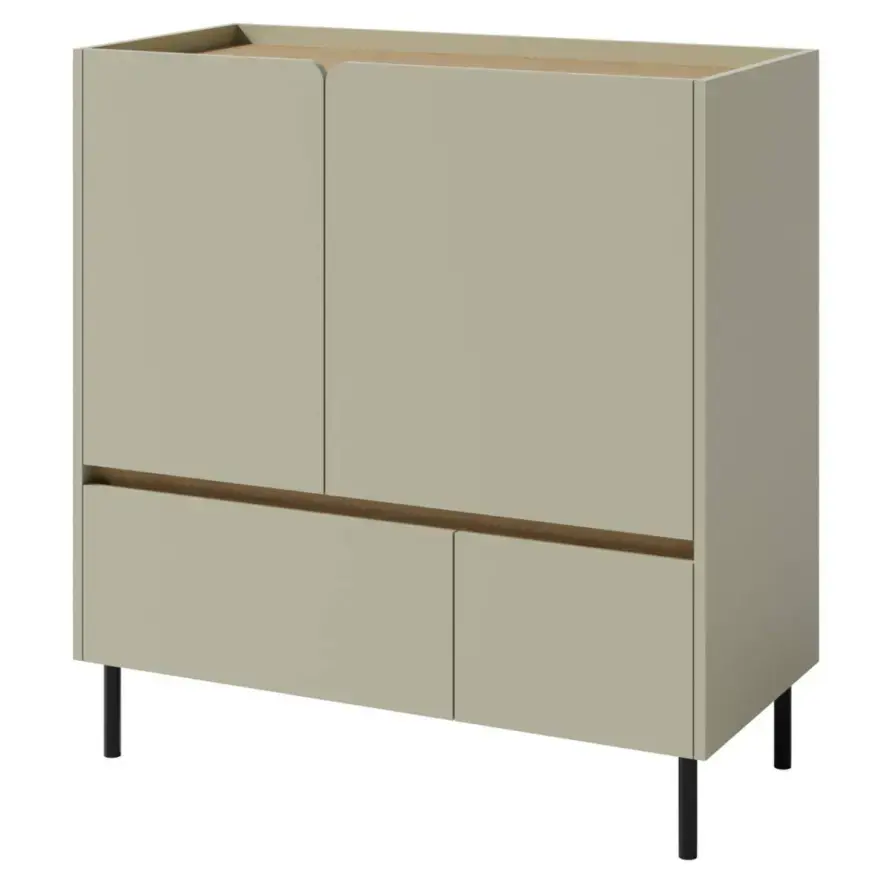 Komoda Luca LC9 2S2D eukalyptus/dub baltic